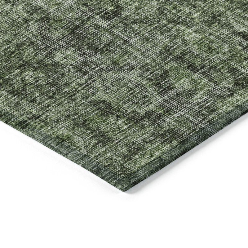 Machine Washable Indoor/Outdoor Chantille ACN1145 Cactus Rug, Rectangle 1'8" x 2'6"