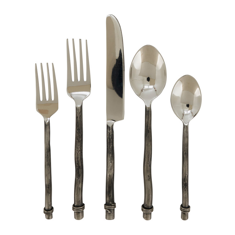 Ensemble de couverts 5 pièces, service pour 1 personne