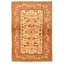 Tapis de bois one-of-kind-noué la 2010 chobi crème 4 pi 1 po x 5 pi 10 po Afaan