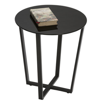 Lexy Glass Top End Table