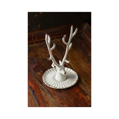 Porte-bijoux Buck - blanc