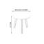 Table de bout Modern Minimalist