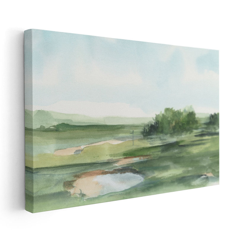 «Watercolor Course Study II», reproduction d'art sur toile, H 16 po x l 24 po