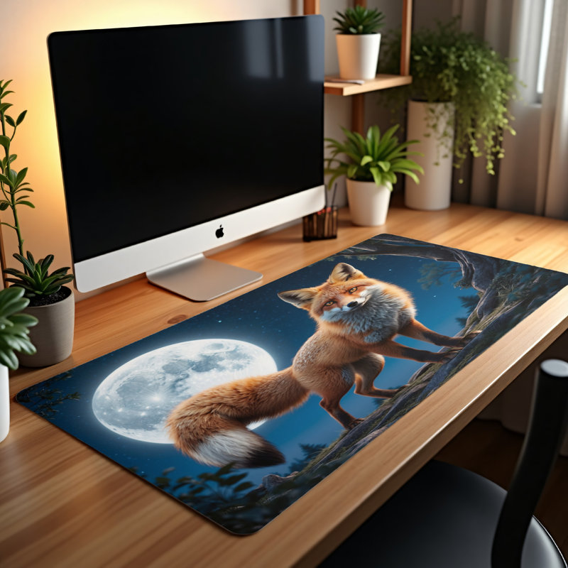 Polyester Desk Pad, 31.5x15.5