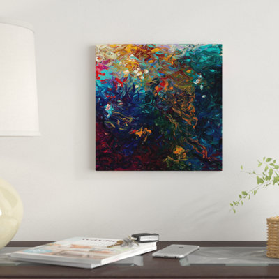 « dc 030 » par iris scott abstracts, impression sur toile