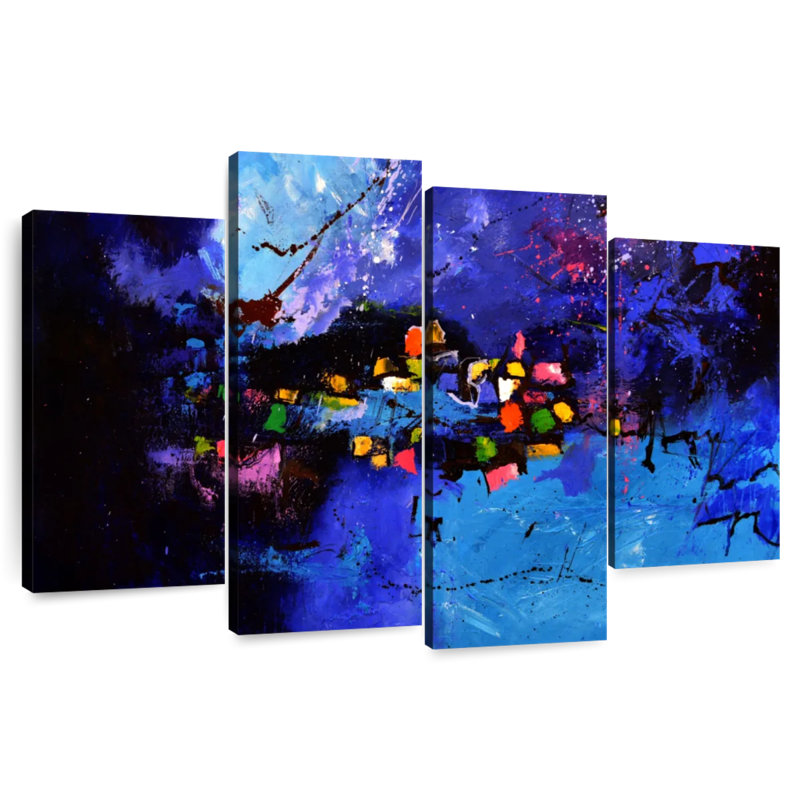Avery Galaxy Burst Abstract, 48" H x 75" W