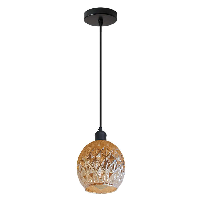 Adwoah 1 - Light Silver Bell Pendant