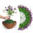 Artificial Faux Hanging Plants Flowers Basket for Summer Outdoor Outside Decoration-1063711684