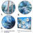 " Blue Palms Trees Symphony "-902795171-902795183