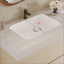 Meuble-lavabo mural 29,9 po avec plateau en faux marbre et tiroirs-1090722153-1090722158