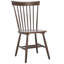 Chaise d'appoint à dossier Windsor en bois massif Matanna-247345325