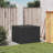Water Resistant Poly Rattan Deck Box-97884560