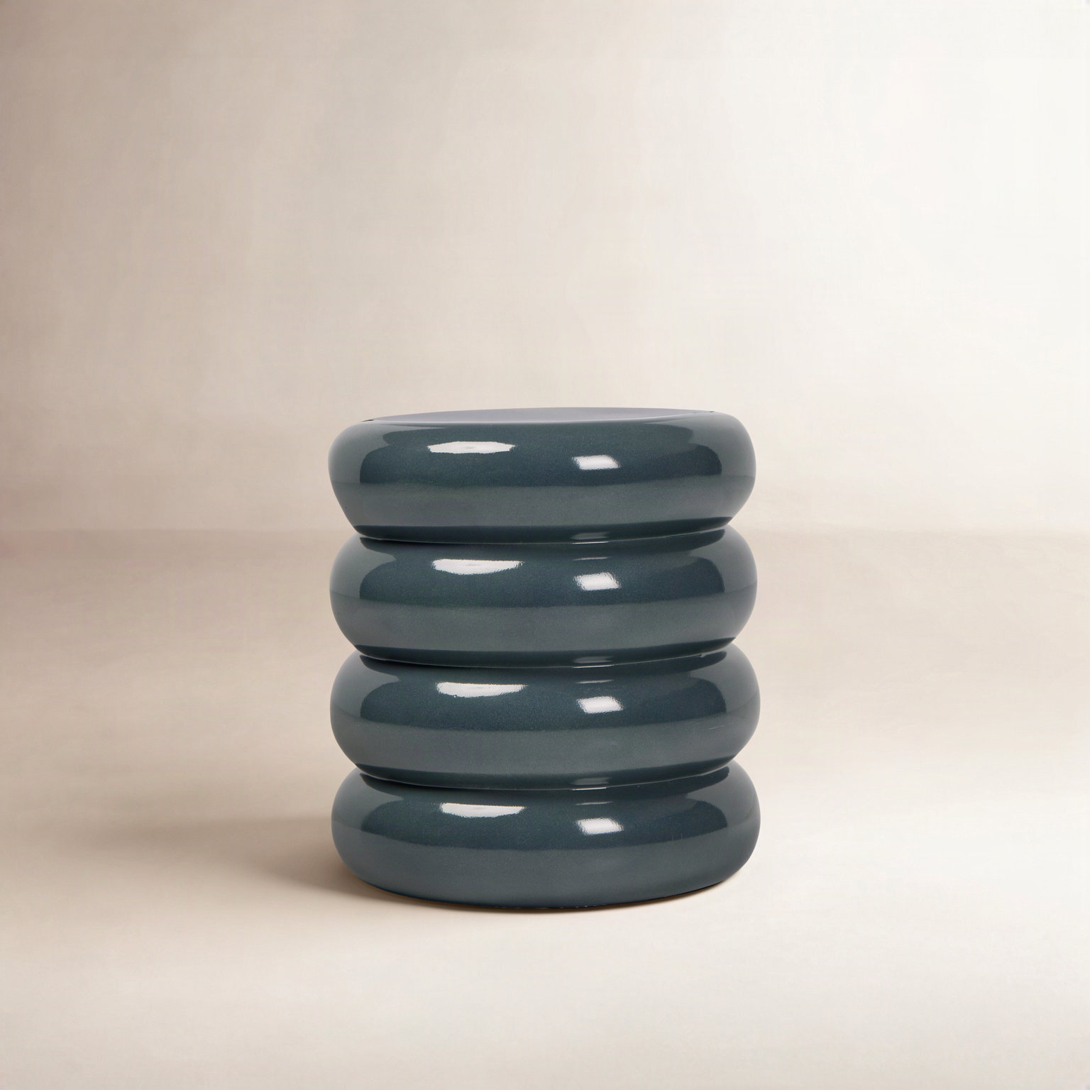 Artesia End Table, Smooth Slate Concrete