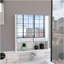 Medicine Cabinet With Mirror Lexington,Three Internal Shelves, White Finish-142099363