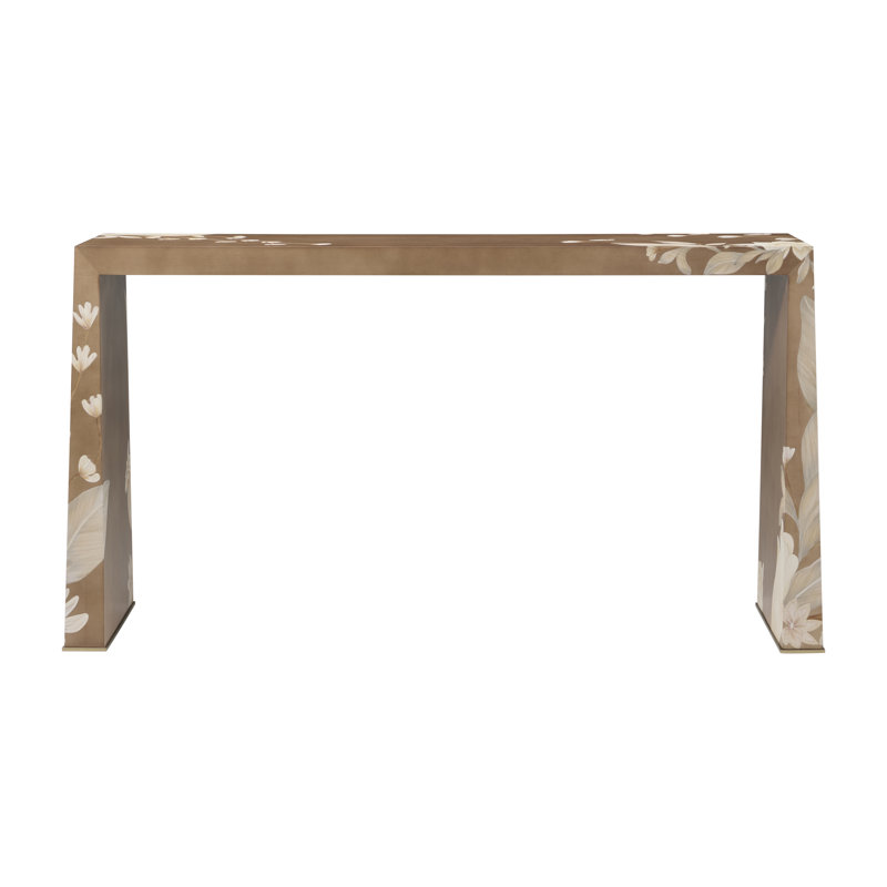 Bouquet 56.5'' W Console Table, Toasted Cashew