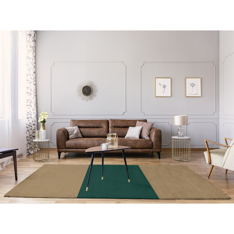 Tapis vert/gris, Rectangle 9 pi x 12 pi