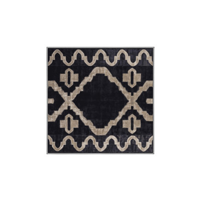 Machine Washable Purple Area Rug