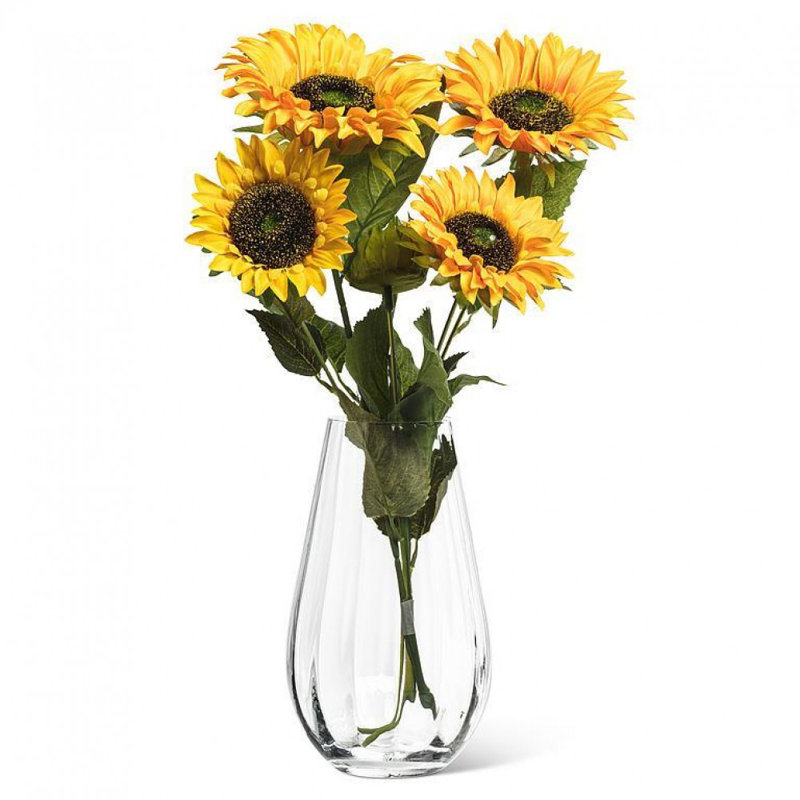 Textured Optic Pattern Vase