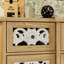 Buffet 59,1 "avec armoire murale et décorations suspendues