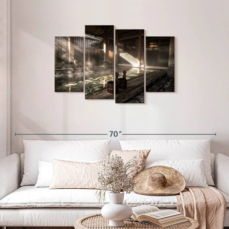 Lilie Japanese Onsen Spa, 27" H x 43" W