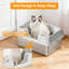 Polyethylene Plastic Litter Box Enclosure-810333526-810333521