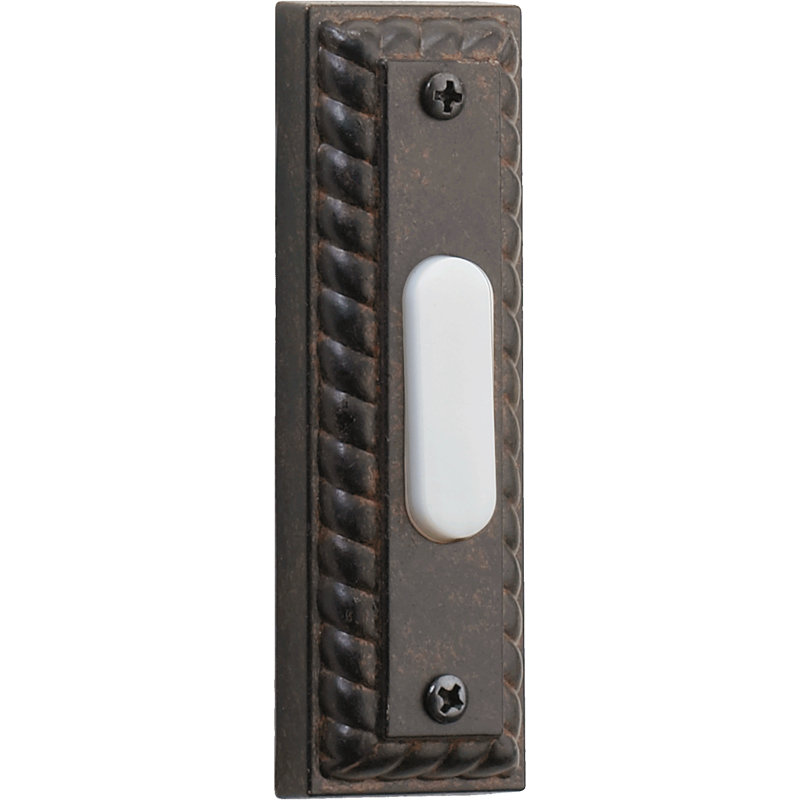 Toasted Sienna Door Chime Button