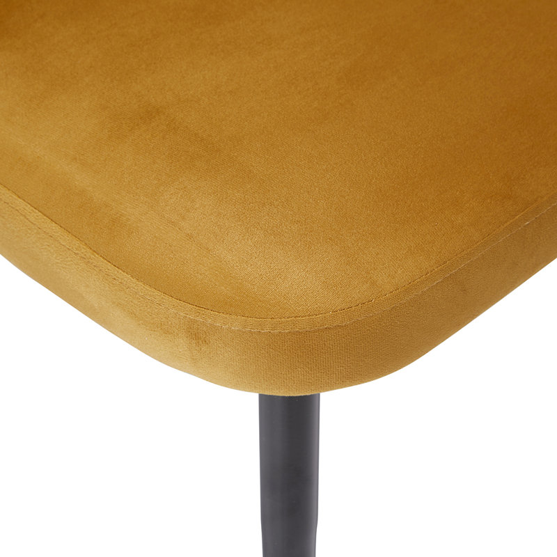 Zara Dining Chair, Mustard