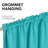 Deconovo 100 Percent Blackout with Liner Rod Pocket Curtain Panel Pair-75196908-75196906