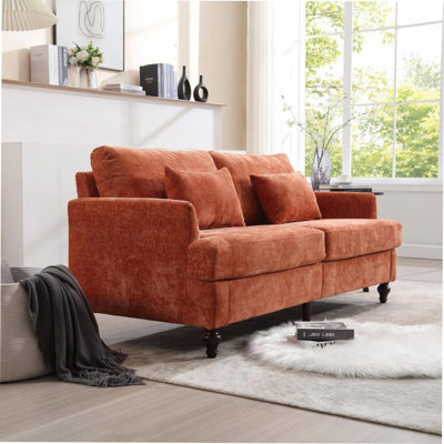 Canapé en chenille Mid Mid Modern