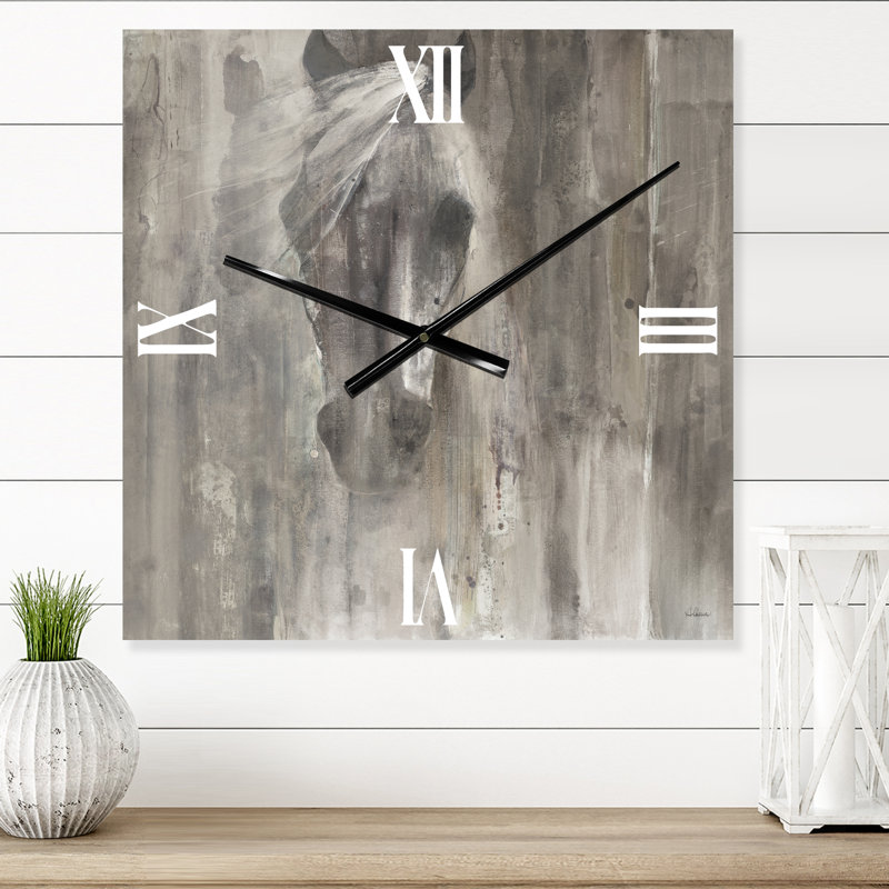 Horloge murale Farmhouse Horse, Petit