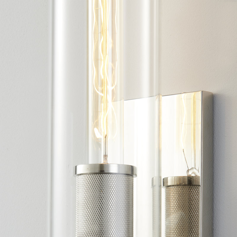 Porter 1 - Light Wallchiere, Polished Nickel