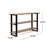 Console Table With Shelves