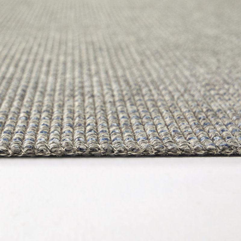 Yepez Beige Simple Stripe Indoor/Outdoor Area Rug, Rectangle 7'10" x 10'