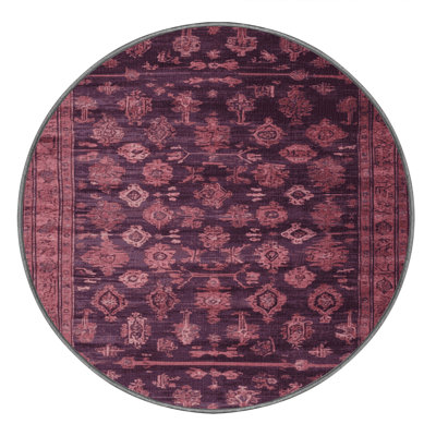 Tapis brun lavable à la machine