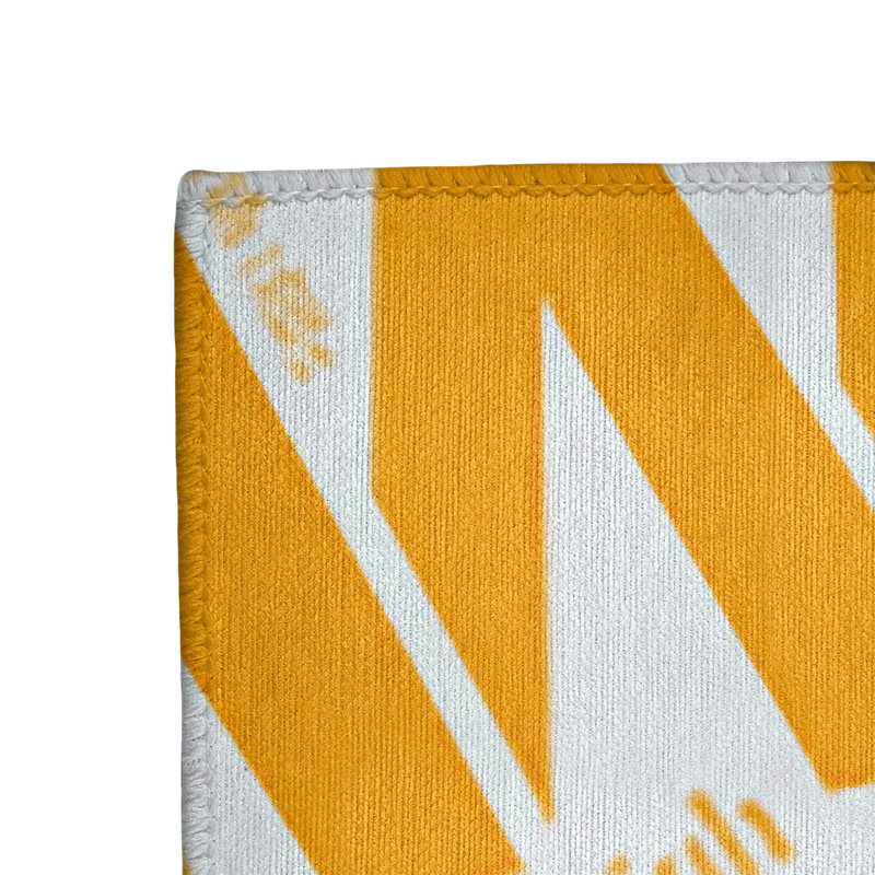 Tapis zone orange à tissage plat, Tapis de couloir 2,5 pi x 8 pi