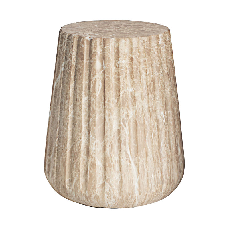 Outdoor Side Table, Gold