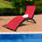 Outdoor Chaise Lounge , Cushion Included-374833098