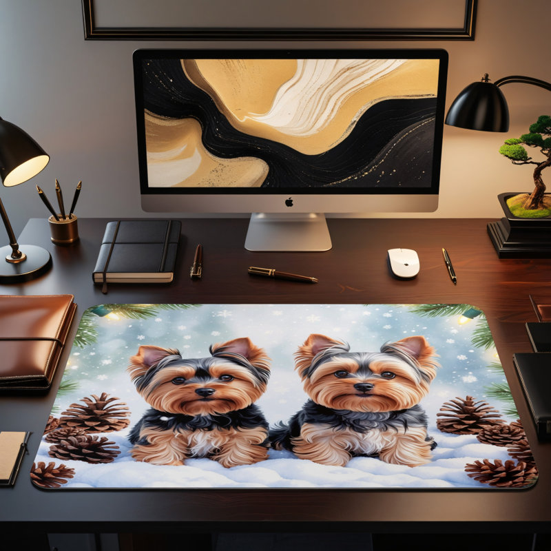 Polyester Desk Pad, 31.5x15.5