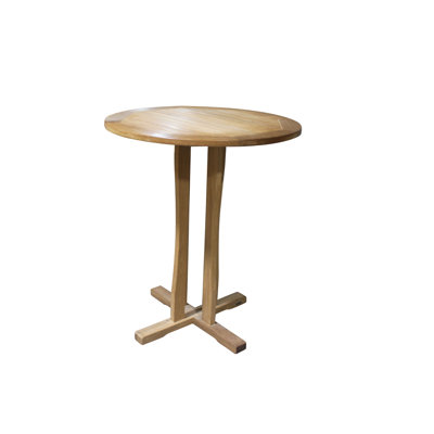 Chadwin Round Teak Outdoor Balcony Table