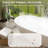 65" Freestanding Solid Surface Bathtub, Luxury Handcrafted Stone Resin Freestanding Soaking Bathtub With Overflow And Pop-Up Drain, Glossy White -126029422