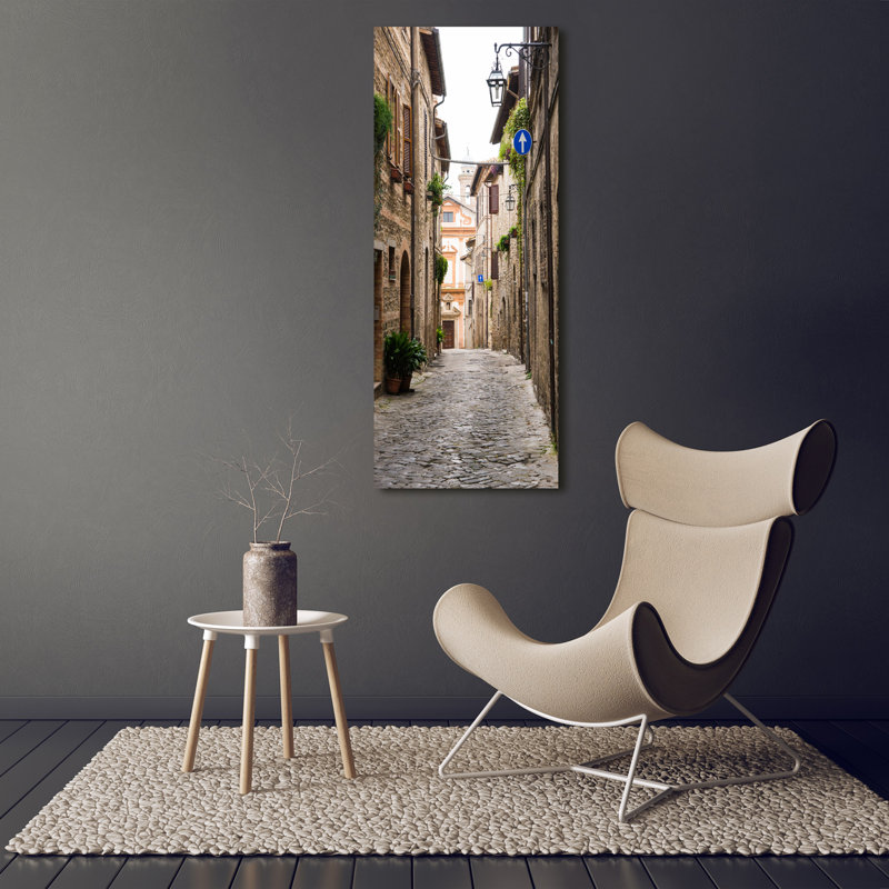 Italian Streets - Wrapped Canvas Print