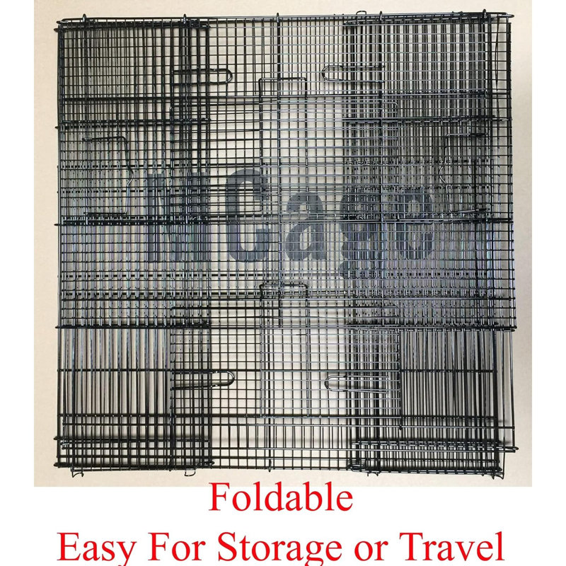 Cage de voyage portative en métal à 3 niveaux avec furet et souris Chinchilla