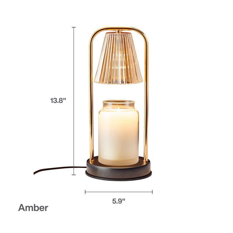 13.8 in. Electric Tabletop Candle Warmer Lamp