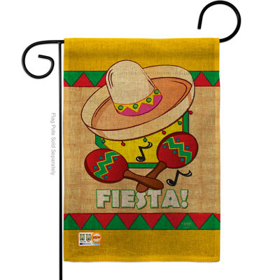 Double Sided 18.5'' H x 13'' W Burlap Garden Flag