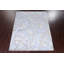 Tapis oriental turc abstrait bleu 2X3-64588288