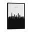 Seoul, South Korea City Skyline 1 Piece Wrapped Canvas Wall Art-683032240-683032241