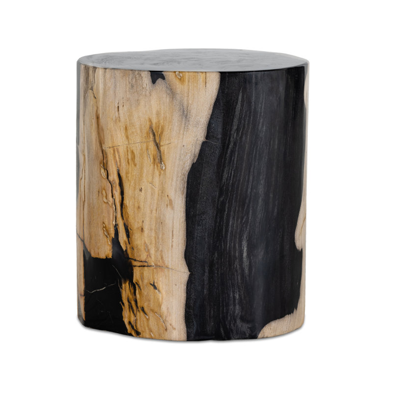 Kos End Table, Light Petrified Wood