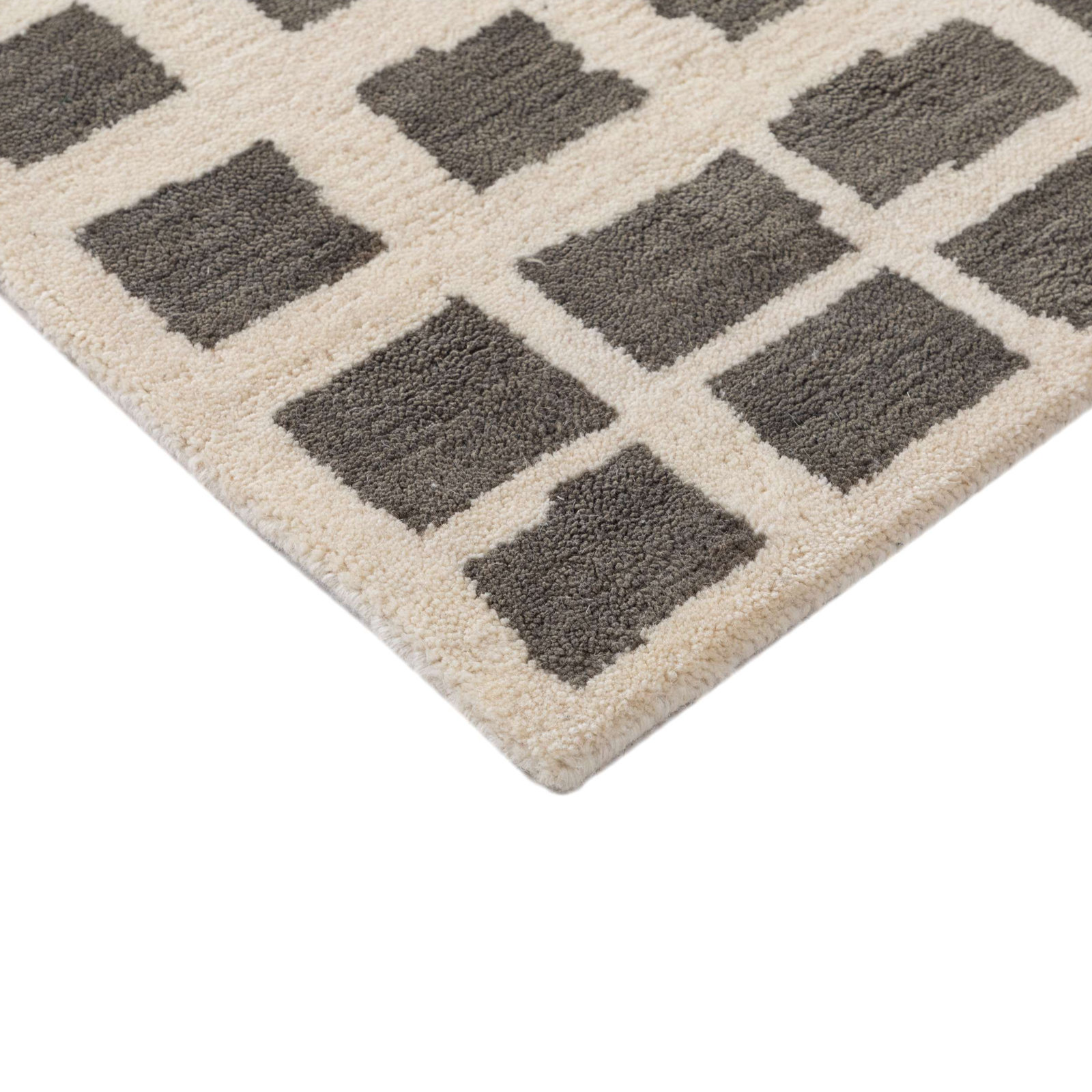 Roeger Hand-Tufted Wool Rug, Rectangle 8'9" x 11'9"