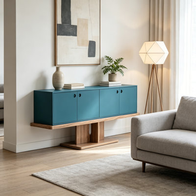 Modern Minimalist Artistic Entryway Cabinet