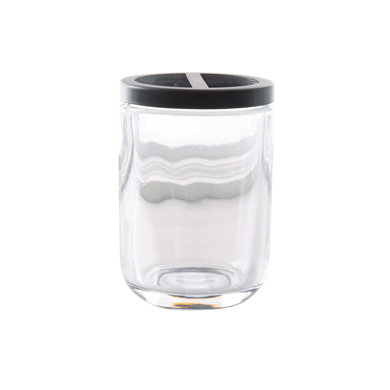 Julieanna Tumbler, Clear/Black